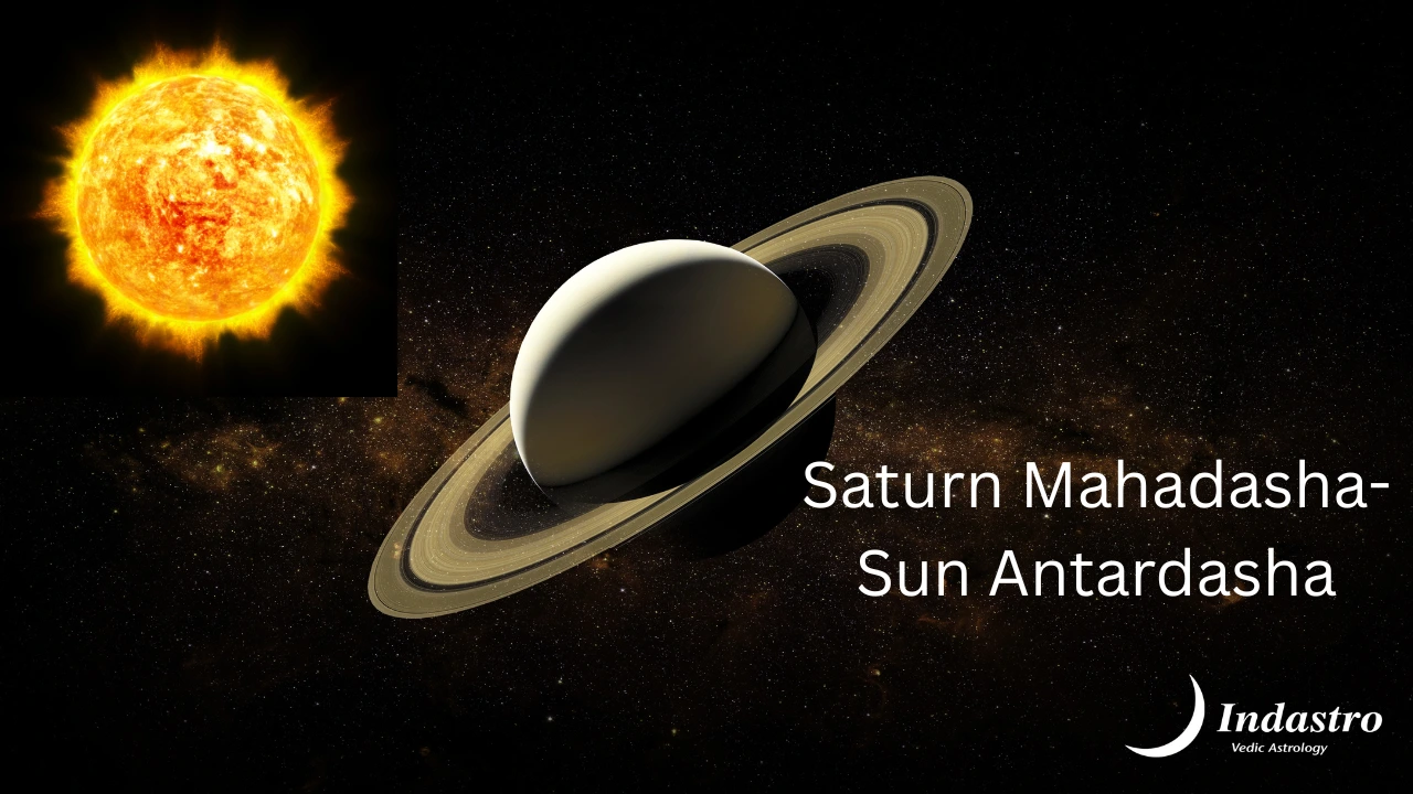 Saturn Mahadasha Sun Antardasha